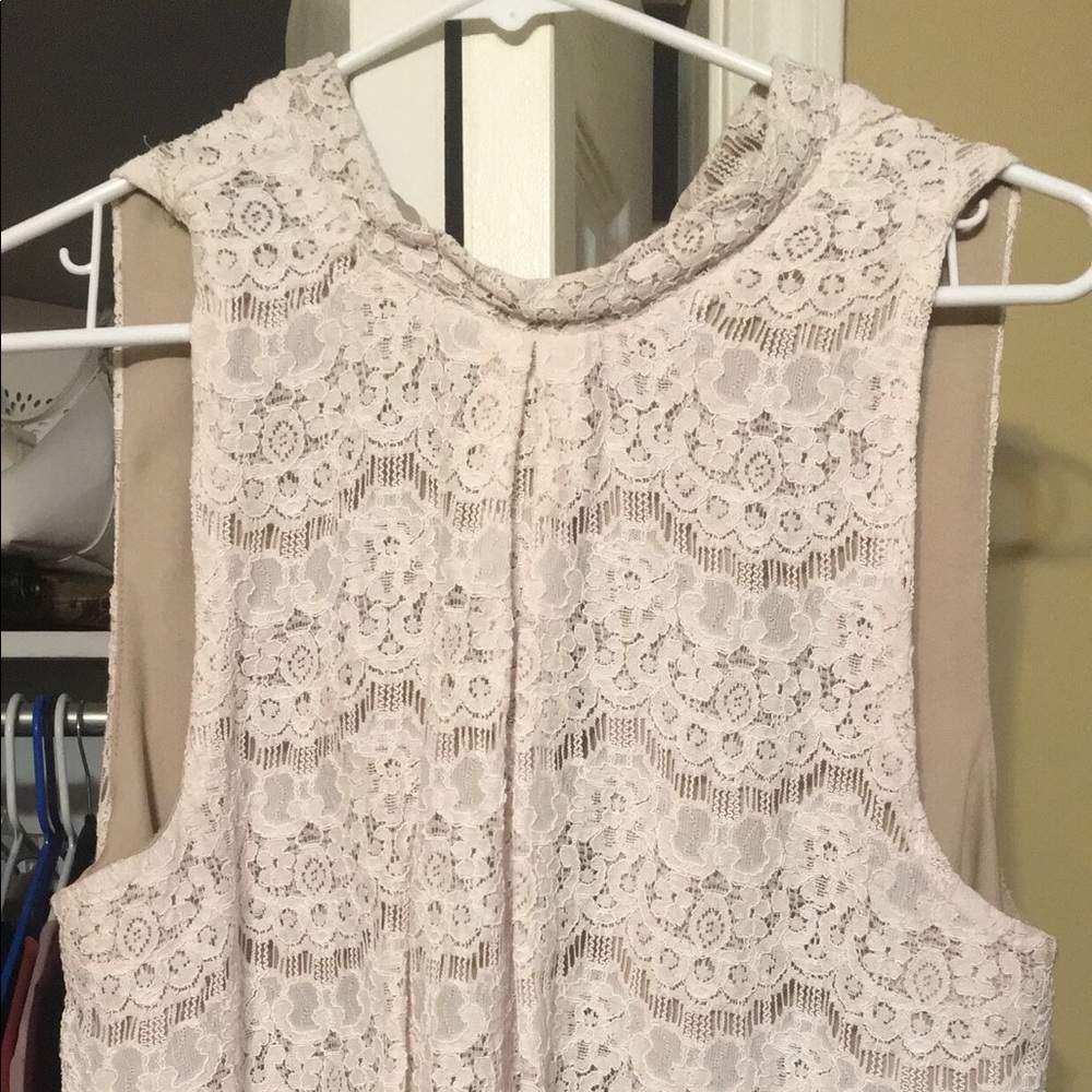 Lace crotchet top worn a handful of times